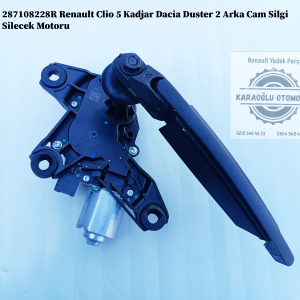 287108228R Renault Clio 5 Kadjar Dacia Duster 2 Arka Cam Silgi Silecek Motoru