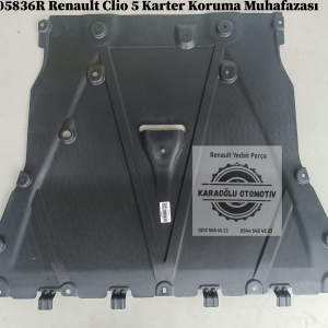 758905836R Renault Clio 5 Karter Koruma Muhafazası