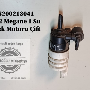 7700430702 8200213041 Renault Clio 2 Megane 1 Su Fıskiye Silecek Motoru Çift Çıkış
