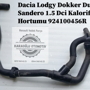 924100456R 924102756R Dacia Lodgy Dokker Duster Sandero 1.5 Dci Kalorifer Hortumu