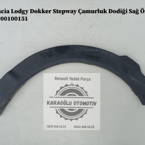 8900100151 Dacia Lodgy Dokker Stepway Çamurluk Dodiği Sağ Ön