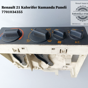 7701034355 Renault 21 Kalorifer Kumanda Paneli