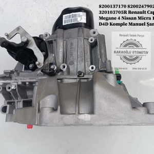 8200137170 8200247902 320103705R Renault Captur Clio 4 Megane 4 Nissan Micra 1.2 JH3 362 D4D Komple Manuel Şanzıman