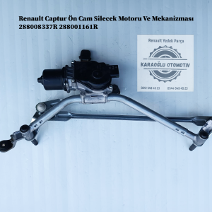 288008337R 288001161R Renault Captur Ön Cam Silecek Motoru Ve Mekanizması