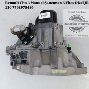 7701978436 Renault Clio 3 Manuel Şanzıman 5 Vites Dizel JR5 130