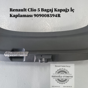 909008594R Renault Clio 5 Bagaj Kapağı İç Kaplaması