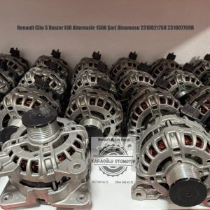 231002175R 231007769R Renault Clio 5 Dacia Duster XJD Alternatör 150A Şarj Dinamosu