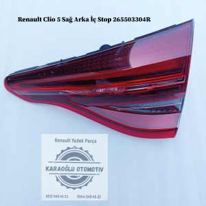 265503304R Renault Clio 5 Sağ Arka İç Stop