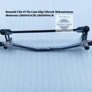 288004542R-288008961R Renault Clio IV Ön Cam Silgi Silecek Mekanizması Motorsuz