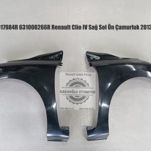 631017984R 631000266R Renault Clio IV Sağ Sol Ön Çamurluk 2013-2020