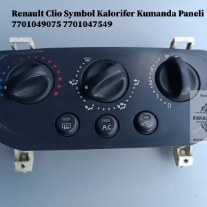 7701049075 7701047549 Renault Clio Symbol Kalorifer Kumanda Paneli