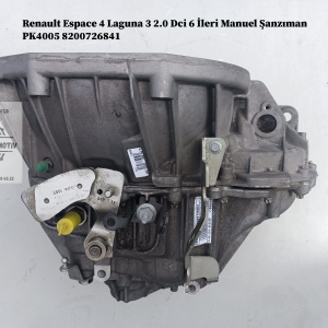 8200726841 Renault Espace 4 Laguna 3 2.0 Dci 6 İleri Manuel Şanzıman PK4005