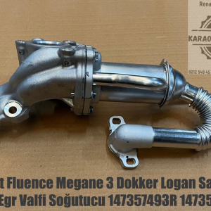 Renault Fluence Megane 3 Dokker Logan Sandero Egr Valfi Soğutucu 147357493R 147350718R