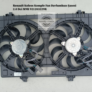 921203229R Renault Koleos Komple Fan Davlumbazı Şasesi 2.0 Dci M9R