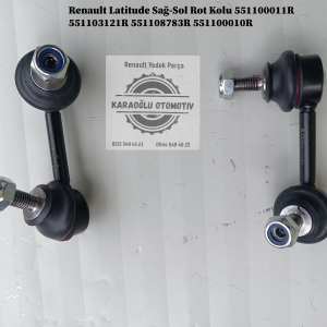 551100011R 551103121R 551108783R 551100010R Renault Latitude Sağ-Sol Rot Kolu