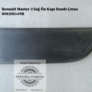 808200149R Renault Master 3 Sağ Ön Kapı Bandı Çıtası