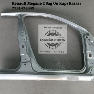 7751475049 Renault Megane 2 Sağ Ön Kapı Kasası