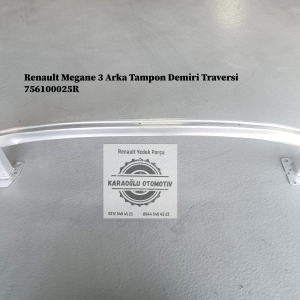756100025R Renault Megane 3 Arka Tampon Demiri Traversi