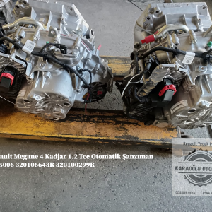 320106643R 320100299R Renault Megane 4 Kadjar 1.2 Tce Otomatik Şanzıman DW5006