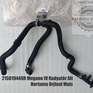 215019449R Megane IV Radyatör Alt Hortumu Orjinal Mais