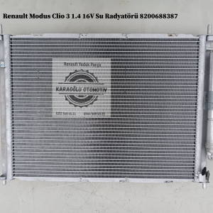 8200688387 Renault Modus Clio 3 1.4 16V Su Radyatörü