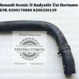 8200170880 8200320159 Renault Scenic II Radyatör Üst Hortumu Borusu 1.5 Dci K9K