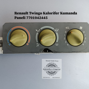 7701042445 Renault Twingo Kalorifer Kumanda Paneli