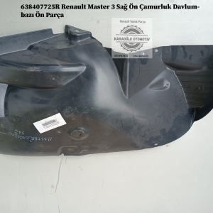 638407725R Renault Master 3 Sağ Ön Çamurluk Davlumbazı Ön Parça