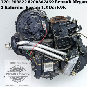 7701209522 8200367459 Renault Megane 2 Kalorifer Kutusu 1.5 Dci K9K