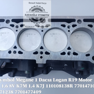 7701471061 7701477409 Clio Symbol Megane 1 Scenıc 1 Motor Bloğu 1.6 8V.