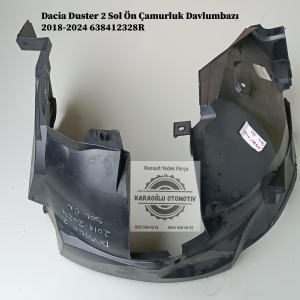 638412328R Dacia Duster 2 Sol Ön Çamurluk Davlumbazı 2018-2024