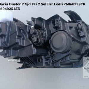 260602287R 260602515R Dacia Duster 2 Xjd Faz 2 Sol Far Ledli