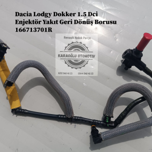 166713701R Dacia Lodgy Dokker 1.5 Dci Enjektör Yakıt Geri Dönüş Borusu