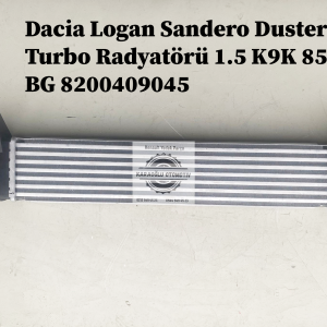8200409045 Dacia Logan Sandero Duster Turbo Radyatörü 1.5 K9K 85 BG