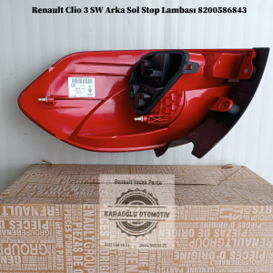 8200586843 Renault Clio 3 SW Arka Sol Stop Lambası