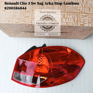 8200586844 Renault Clio 3 Sw Sağ Arka Stop Lambası