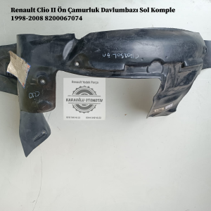 8200067074 Renault Clio II Ön Çamurluk Davlumbazı Sol Komple 1998-2008