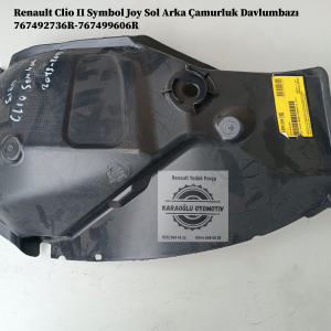 767492736R-767499606R Renault Clio II Symbol Joy Sol Arka Çamurluk Davlumbazı