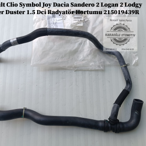 215019439R Renault Clio Symbol Joy Dacia Sandero 2 Logan 2 Lodgy Dokker Duster 1.5 Dci Radyatör Hortumu