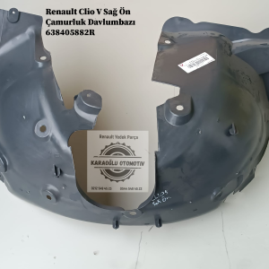 638405882R Renault Clio V Sağ Ön Çamurluk Davlumbazı