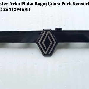 265125108R 265129468R Renault Duster Arka Plaka Bagaj Çıtası Park Sensörlü Tip