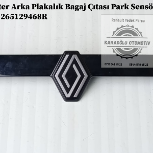 265125108R 265129468R Renault Duster Arka Plakalık Bagaj Çıtası Park Sensörsüz Tip