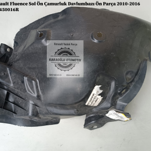 638450016R Renault Fluence Sol Ön Çamurluk Davlumbazı Ön Parça 2010-2016
