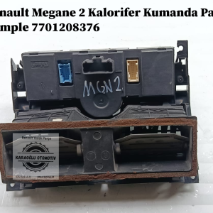 7701208376 Renault Megane 2 Kalorifer Kumanda Paneli Komple