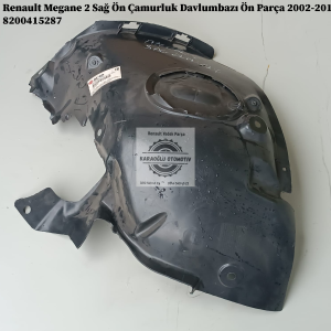 8200415287 Renault Megane 2 Sağ Ön Çamurluk Davlumbazı Ön Parça 2002-2010