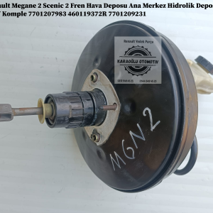 7701207983 460119372R 7701209231 Renault Megane 2 Scenic 2 Fren Hava Deposu Ana Merkez Hidrolik Deposu TRW Komple