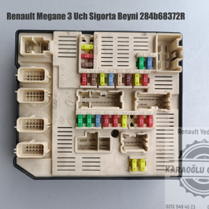 284B68372R Renault Megane 3 Fluence Uch Sigorta Beyni