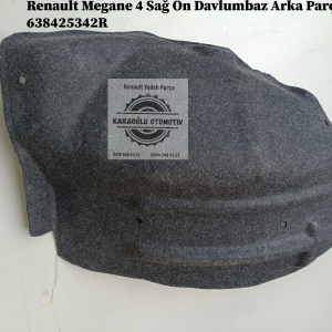 638425342R Renault Megane 4 Sağ Ön Davlumbaz Arka Parça