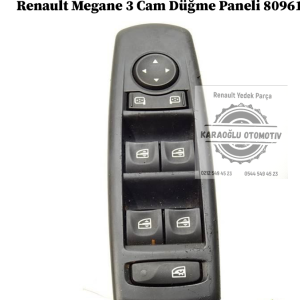 809610007R Renault Megane 3 Cam Düğme Paneli
