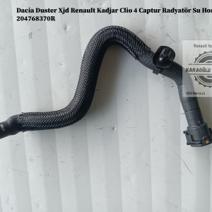 204768370R Dacia Duster Xjd Renault Kadjar Clio 4 Captur Radyatör Su Hortumu